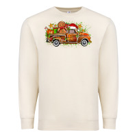 Sandshell christmas gingerbread truck Premium Sweatshirt - Zillion Design Studio