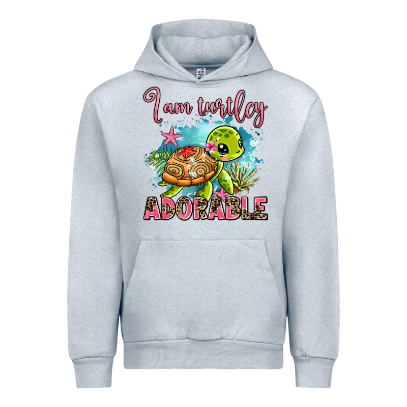 I Am Turtley Adorable Urban Hoodie by AdoDesignShop | Teevron