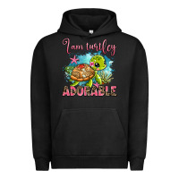 Pigment Black i am turtley adorable Urban Hoodie - AdoDesignShop