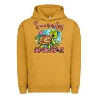 Pigment Peanut Butter i am turtley adorable Urban Hoodie - AdoDesignShop