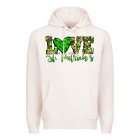 Pale Pink love st patrick s heart Premium Hoodie - JahusDesignShop