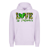 Lilac love st patrick s heart Premium Hoodie - JahusDesignShop