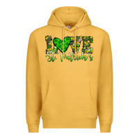 Love St Patrick S Heart Premium Hoodie | Teevron