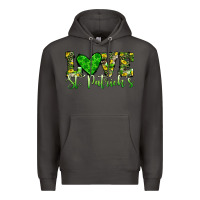 Smoke love st patrick s heart Premium Hoodie - JahusDesignShop