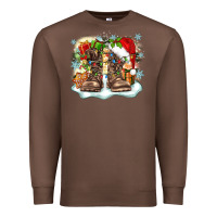 Chestnut army christmas Premium Sweatshirt - Zillion Design Studio