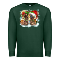 Sports Green army christmas Premium Sweatshirt - Zillion Design Studio