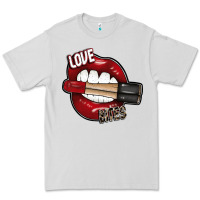 Dove Grey Love Bites Premium Tee - SublimationCraftShop