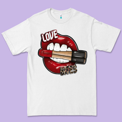 Love Bites Premium Tee Designed By Sublimationcraftshop