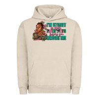 Pigment French Oak i am street so look both ways before you cross me Urban Hoodie - AdoDesignShop