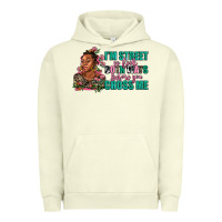 Pigment Pistachio i am street so look both ways before you cross me Urban Hoodie - AdoDesignShop