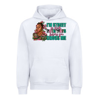 White i am street so look both ways before you cross me Urban Hoodie - AdoDesignShop