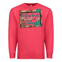 Cardinal feeling kinda idgafish today Premium Sweatshirt - texasbilliewilder