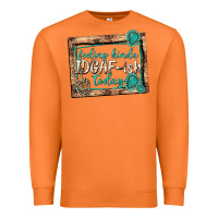Carrot feeling kinda idgafish today Premium Sweatshirt - texasbilliewilder