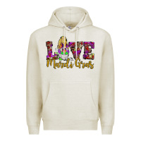 Love Mardi Gras Gnome Premium Hoodie | Teevron