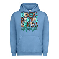 Pigment Pebble Blue dental squad Urban Hoodie - JahusDesignShop