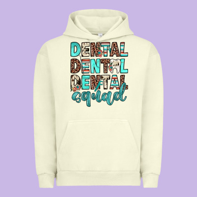 Dental Squad Urban Hoodie Designed By Jahusdesignshop