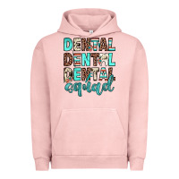 Pigment Salmon dental squad Urban Hoodie - JahusDesignShop