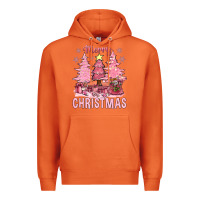 Carrot pink merry christmas bbs Premium Hoodie - BundleAndBundleShop