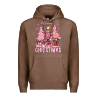 Chestnut pink merry christmas bbs Premium Hoodie - BundleAndBundleShop