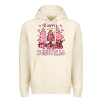 Tofu pink merry christmas bbs Premium Hoodie - BundleAndBundleShop