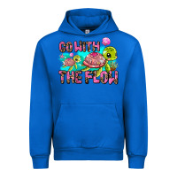 Cobalt go with the flow Urban Hoodie - AdoDesignShop