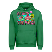 Emerald go with the flow Urban Hoodie - AdoDesignShop