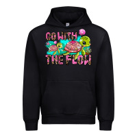 Foreset Green go with the flow Urban Hoodie - AdoDesignShop