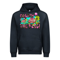 Navy go with the flow Urban Hoodie - AdoDesignShop