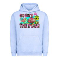 Pigment Grape Ice go with the flow Urban Hoodie - AdoDesignShop