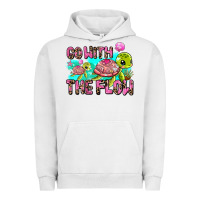 Pigment Lunar Rock go with the flow Urban Hoodie - AdoDesignShop