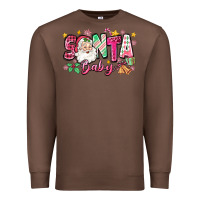 Chestnut pink santa baby christmas Premium Sweatshirt - Zillion Design Studio
