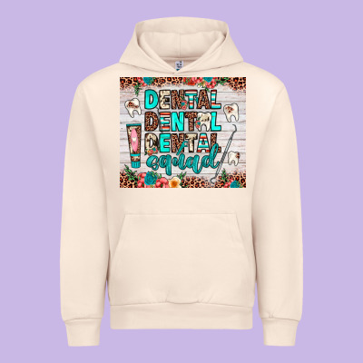 Dental Squad Urban Hoodie Designed By Jahusdesignshop
