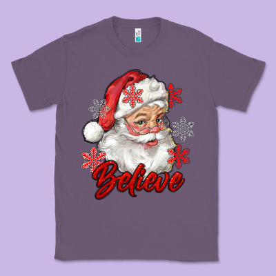 Santa Believe Classic Tee Designed By Ranaportraitstore
