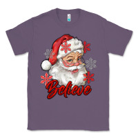 Lavender santa believe Classic Tee - RanaPortraitStore