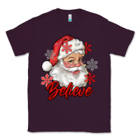 Plum santa believe Classic Tee - RanaPortraitStore
