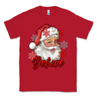 Red santa believe Classic Tee - RanaPortraitStore