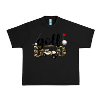 Black golf dad Urban Heavy Tee - Artiststas