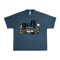 Midnight Navy golf dad Urban Heavy Tee - Artiststas