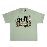 Oil Green golf dad Urban Heavy Tee - Artiststas
