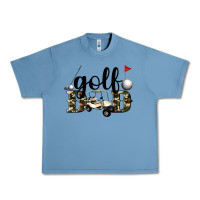 Pebble Blue golf dad Urban Heavy Tee - Artiststas