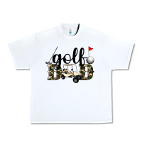 White golf dad Urban Heavy Tee - Artiststas