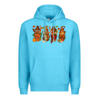 Ocean Blue thanksgiving coffee cups with gnomes bbs Premium Hoodie - BundleAndBundleShop