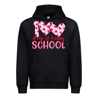 Black 100 days of loving school Urban Hoodie - Artiststas