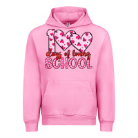 Fuchsia Pink 100 days of loving school Urban Hoodie - Artiststas