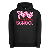 Pigment Black 100 days of loving school Urban Hoodie - Artiststas