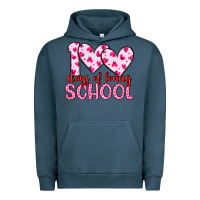 Pigment Midnight Navy 100 days of loving school Urban Hoodie - Artiststas