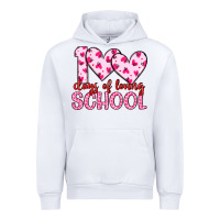 White 100 days of loving school Urban Hoodie - Artiststas