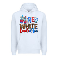 White red whıte loaded tea Premium Hoodie - AdoDesignShop