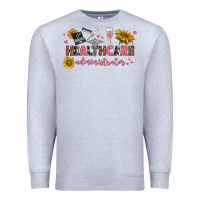Heather Grey healthcare administrator Premium Sweatshirt - texasbilliewilder