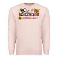 Pale Pink healthcare administrator Premium Sweatshirt - texasbilliewilder